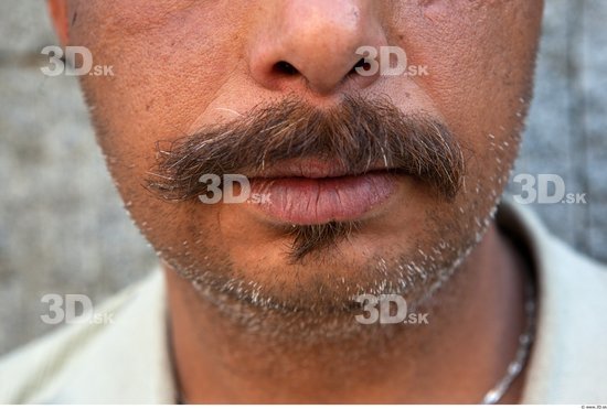 Mouth Man Casual Average Street photo references