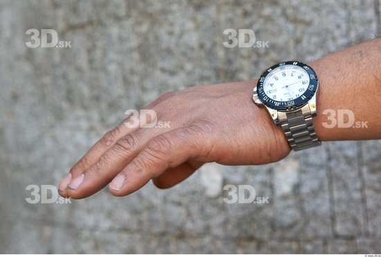 Hand Man Casual Average Watch Street photo references