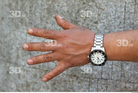 Man Casual Average Watch Palm Street photo references