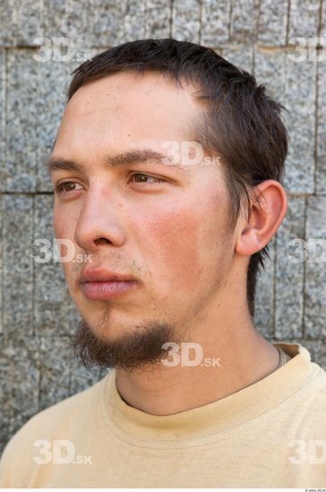 Mouth Man Casual Average Bearded Street photo references