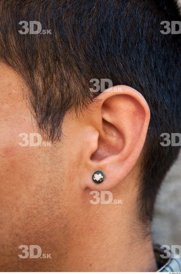 Ear Man Casual Jewel Average Street photo references