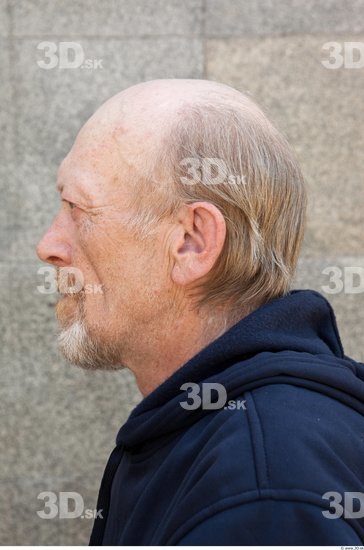 Head Man Casual Average Bald Street photo references