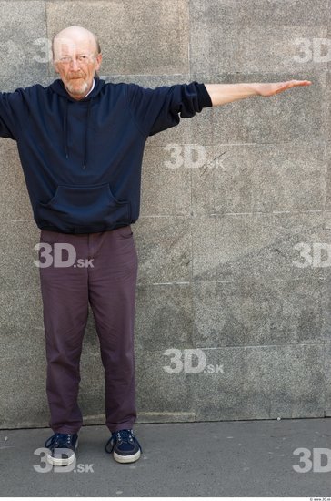 Whole Body Man T poses Casual Average Street photo references