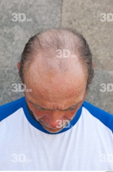 Head Man Casual Average Bald Street photo references