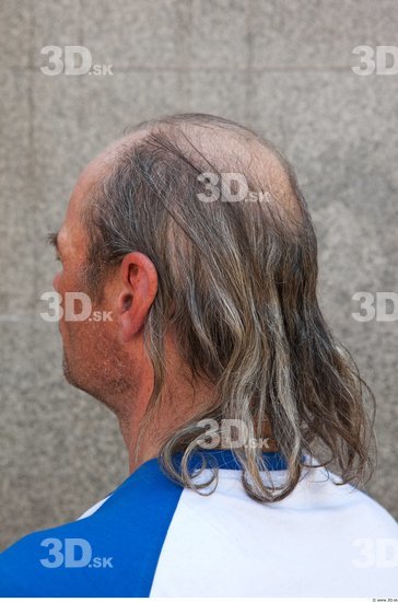 Head Man Casual Average Bald Street photo references