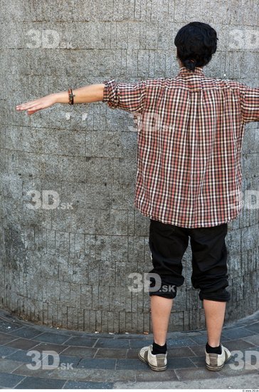 Whole Body Man T poses Casual Average Street photo references