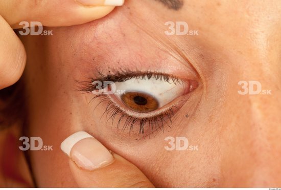 Eye Whole Body Woman Casual Slim Studio photo references