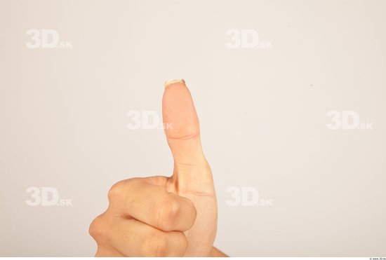 Fingers Whole Body Woman Casual Slim Studio photo references