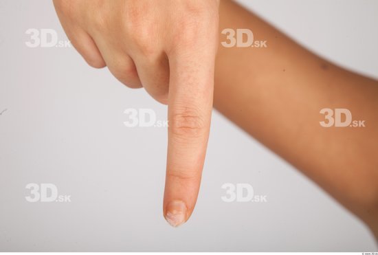 Fingers Whole Body Woman Casual Average Studio photo references