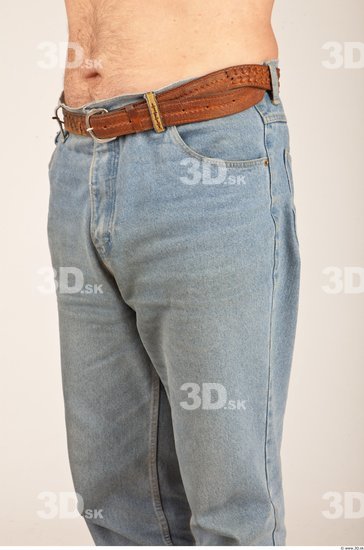 Thigh Whole Body Man Casual Jeans Average Studio photo references