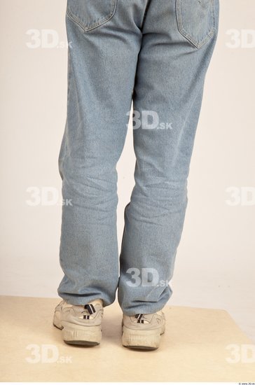 Calf Whole Body Man Casual Jeans Average Studio photo references