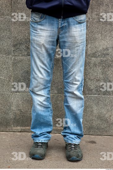 Leg Casual Jeans Average Street photo references