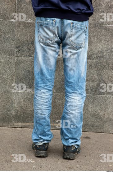 Leg Casual Jeans Average Street photo references