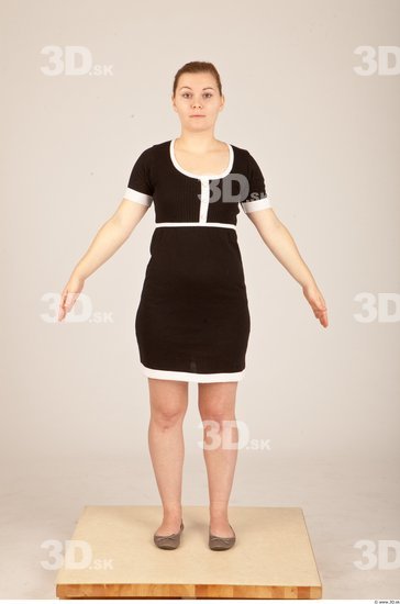 Whole Body Woman Animation references Formal Dress Slim Studio photo references