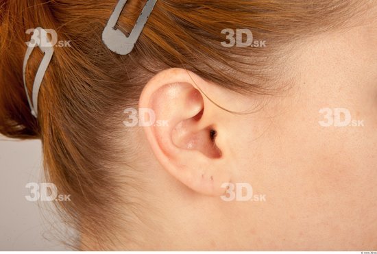 Ear Whole Body Woman Formal Slim Studio photo references