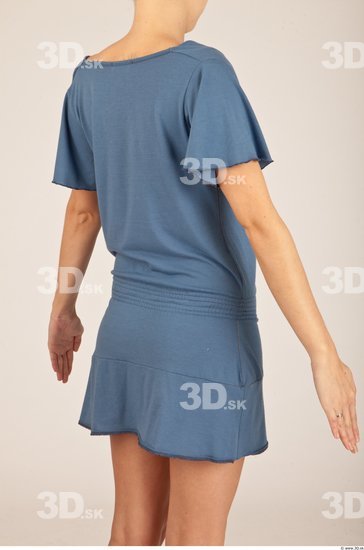 Upper Body Whole Body Woman Casual Dress Slim Studio photo references