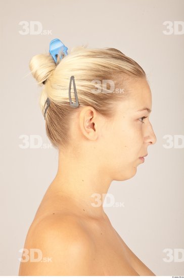 Whole Body Head Woman Casual Slim Studio photo references