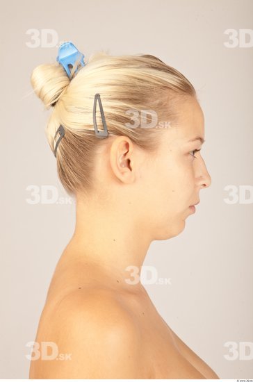 Whole Body Head Woman Casual Slim Studio photo references