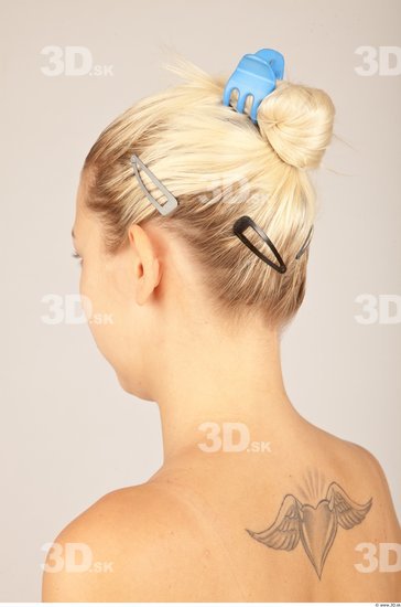 Whole Body Head Woman Tattoo Casual Slim Studio photo references