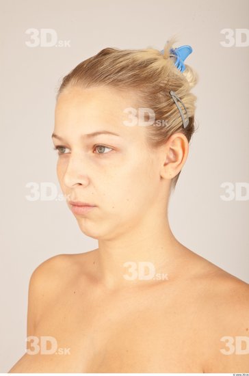 Whole Body Head Woman Casual Slim Studio photo references