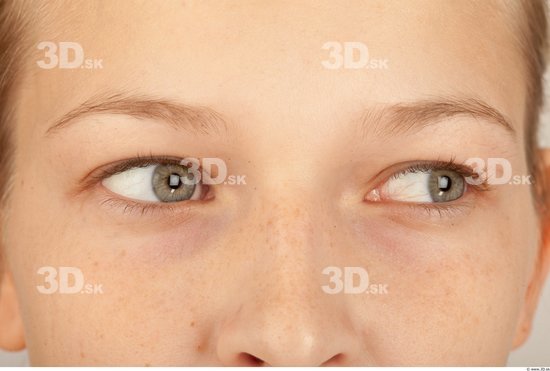 Eye Whole Body Woman Casual Slim Studio photo references