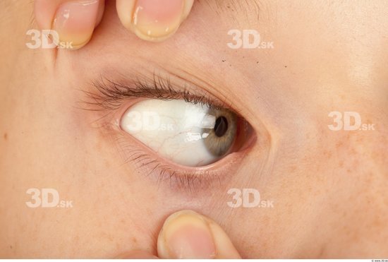 Eye Whole Body Woman Casual Slim Studio photo references