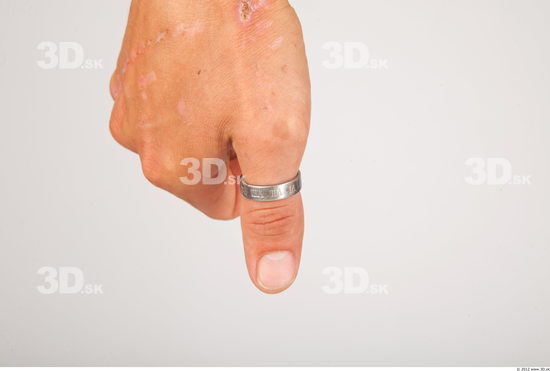 Fingers Whole Body Man Historical Slim Studio photo references