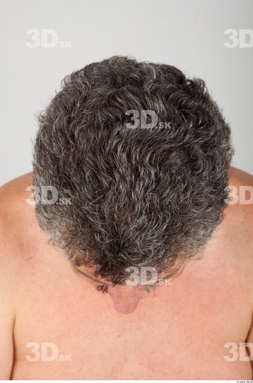 Head Man White Average Wrinkles Male Studio Poses