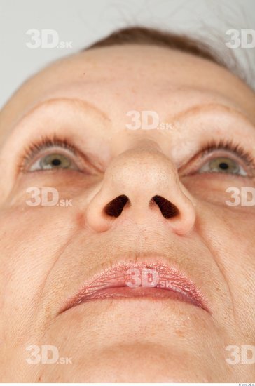 Head Woman White Average Wrinkles Female Studio Poses