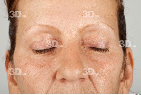 Head Woman White Average Wrinkles Female Studio Poses