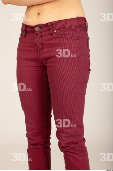 Thigh Whole Body Woman Casual Formal Jeans Slim Studio photo references