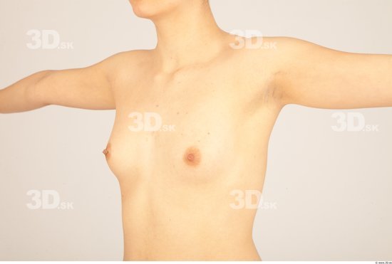 Whole Body Breast Woman Nude Formal Slim Studio photo references