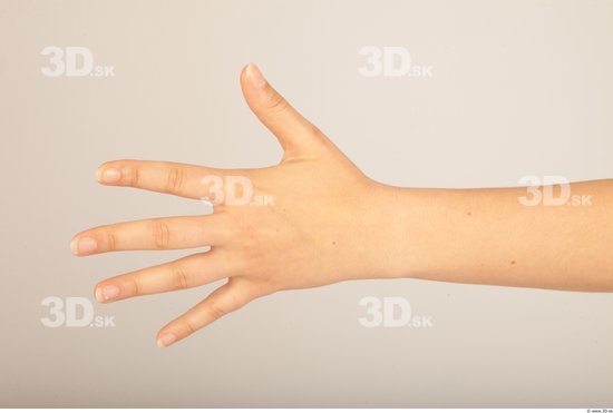 Hand Whole Body Woman Formal Slim Studio photo references