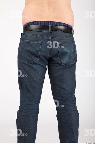 Thigh Whole Body Man Casual Jeans Average Studio photo references