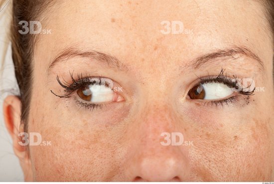 Eye Whole Body Woman Casual Slim Studio photo references