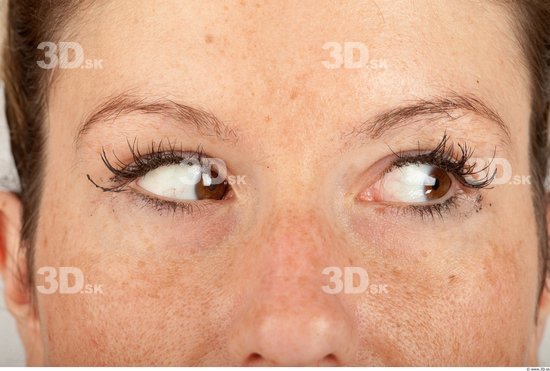 Eye Whole Body Woman Casual Slim Studio photo references