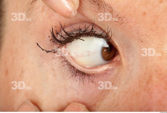 Eye Whole Body Woman Casual Slim Studio photo references