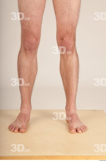 Calf Whole Body Man Nude Casual Average Studio photo references