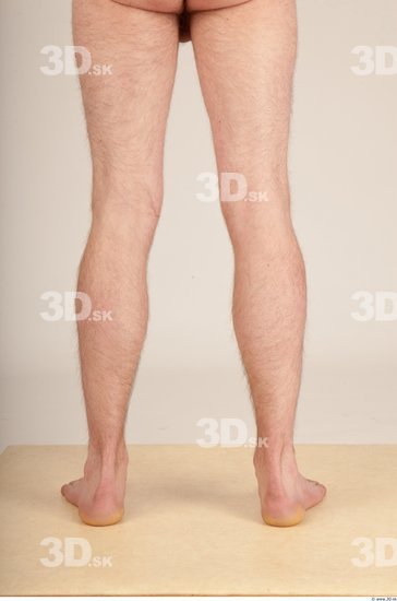 Calf Whole Body Man Nude Casual Average Studio photo references