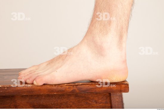 Foot Whole Body Man Casual Average Studio photo references