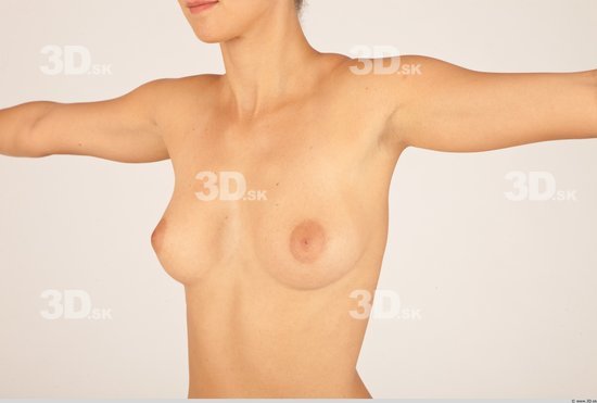 Whole Body Breast Woman Nude Formal Slim Studio photo references