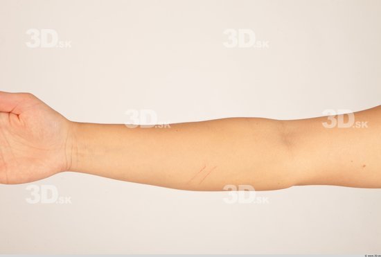 Forearm Whole Body Woman Nude Formal Slim Studio photo references