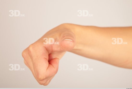 Fingers Whole Body Woman Formal Slim Studio photo references