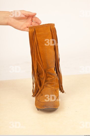 Whole Body Woman Casual Boot Slim Studio photo references