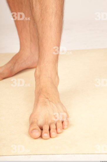 Foot Whole Body Man Casual Athletic Studio photo references