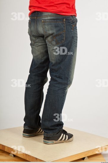 Whole Body Man White Casual Average Male Studio Poses