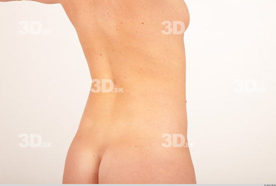 Whole Body Woman White Nude Slim Female Studio Poses