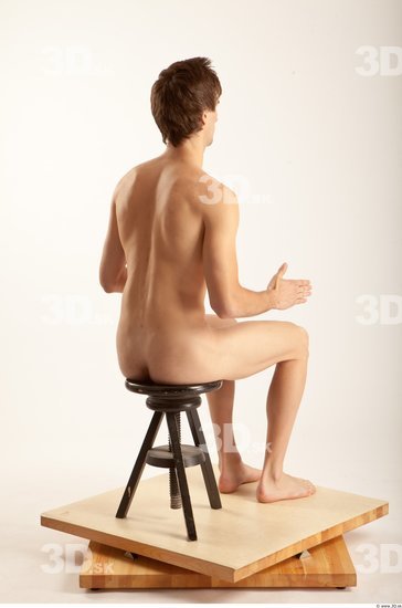 Whole Body Man Artistic poses White Nude Slim