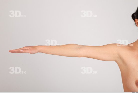 Arm Whole Body Woman Animation references Casual Historical Slim Studio photo references