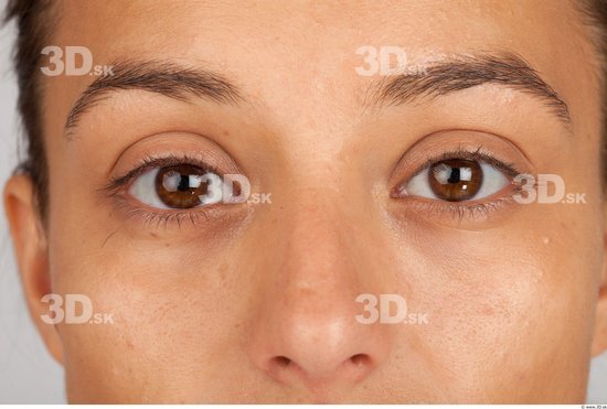 Eye Whole Body Woman Formal Slim Studio photo references